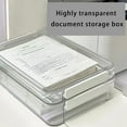 thumbnail image 3 of Lerpwige Efficient Storage Box Document Exam Paper Organizer Classroom Organization Tool, 3 of 12