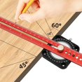 thumbnail image 1 of Brújula de carpintería Scriber escala métrica giratoria de 360  degree, herramienta de trazador de madera portátil para procesamiento de Metal, dec shamjiam Trazador de brújula, 1 of 8