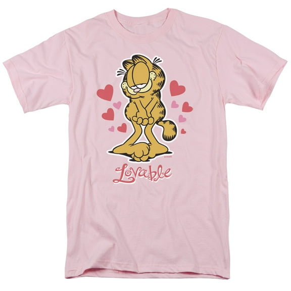 Garfield Lovable Officially Licensed Adult T-Shirt XL