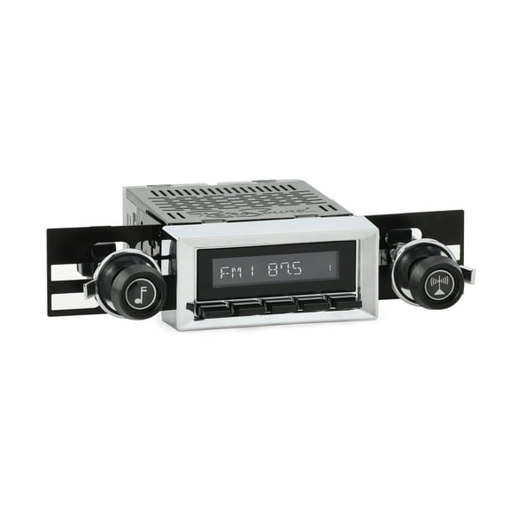 RetroRadio Compatible with 1964-67 Buick Skylark Features Include Bluetooth, AUX, AM/FM LACB-M1-116-37-73B4