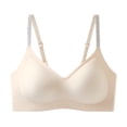 thumbnail image 6 of Seamless Comfort Bra For Wireless T Shirt Bralette With Light Padding And Lift, 6 of 9