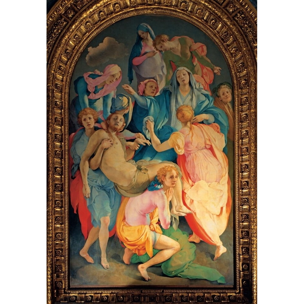 Carrucci Jacopo Know As Pontormo Deposition 1526
