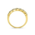 thumbnail image 4 of Diamond Princess 14kt Two-tone Gold Round Diamond Bridal Wedding Ring Band Set 7/8 Cttw, 4 of 4