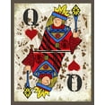 thumbnail image 2 of Phillips, Anita 12x14 Gold Ornate Wood Framed with Double Matting Museum Art Print Titled - Queens, 2 of 4