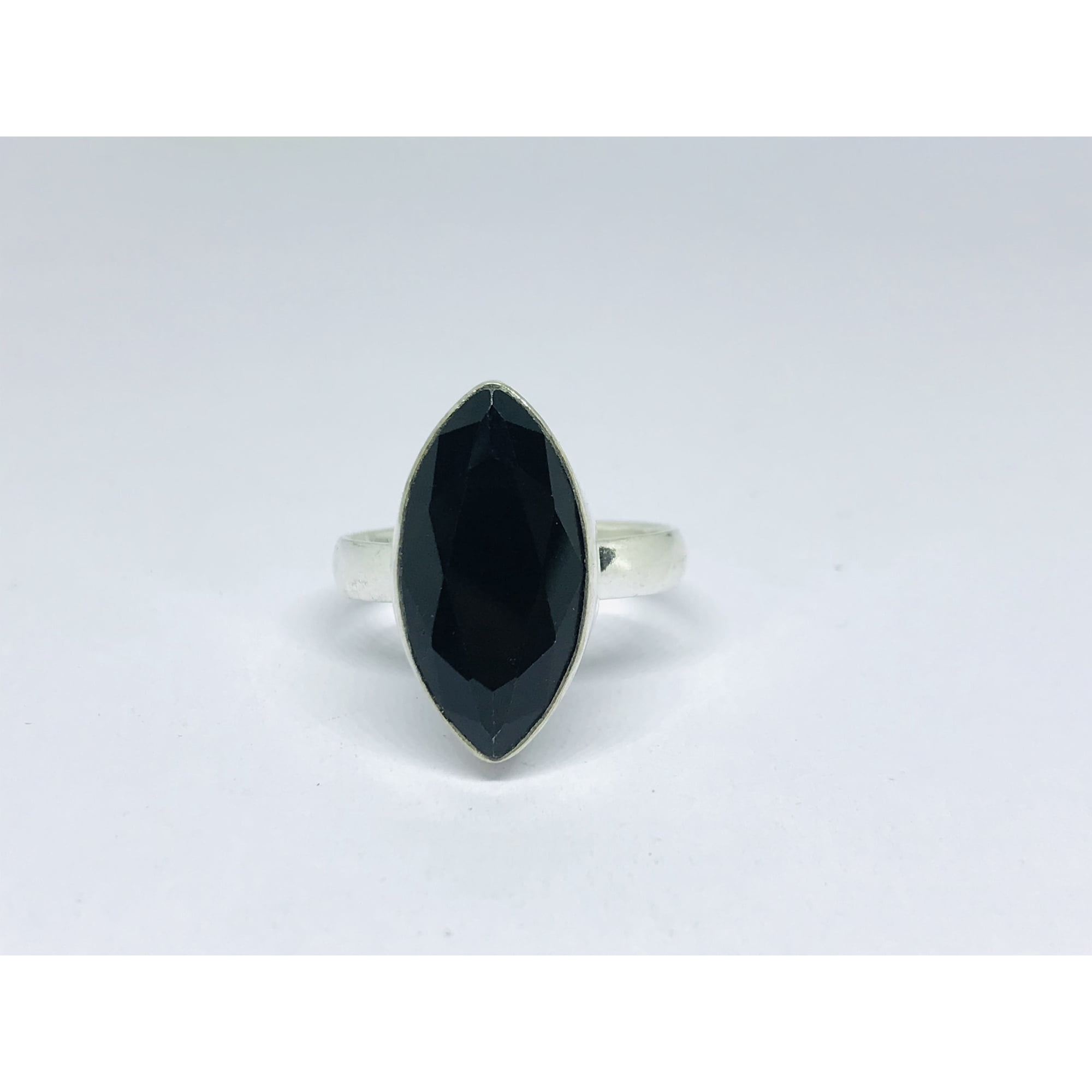 Black onyx ring ,onyx rings,promise rings, silver ring,hallmarked silver,handmade item