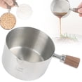 thumbnail image 2 of 1 Cup Measuring Cup, Ongmies Magnetic Measuring Spoons, Stainless Steel Measuring Cup & Spoon, Ingredient Container for Steak, French Fries, Tomatoes, 2 of 9