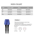 thumbnail image 5 of Xmarks Skirted Legging for Women 2 in 1 Yoga Legging with Skirts, High Waisted Workout Leggings Breathable Quick Dry Athletic Running Leggings Tennis Leggings with Pockets, S-XL, 5 of 7