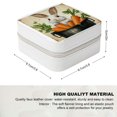 thumbnail image 2 of Pratyus Rabbit Carrots Beatrix Potter Anniversaries Gifts Jewelry Box, Small Jewelry Organizer for Women Necklace Ring Earring White, 2 of 5