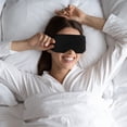 thumbnail image 4 of MasteelfCA 1pc Sleep Eye Mask Shading Blindfold Sleeping Eye Patch Eye Protective Mask, 4 of 7