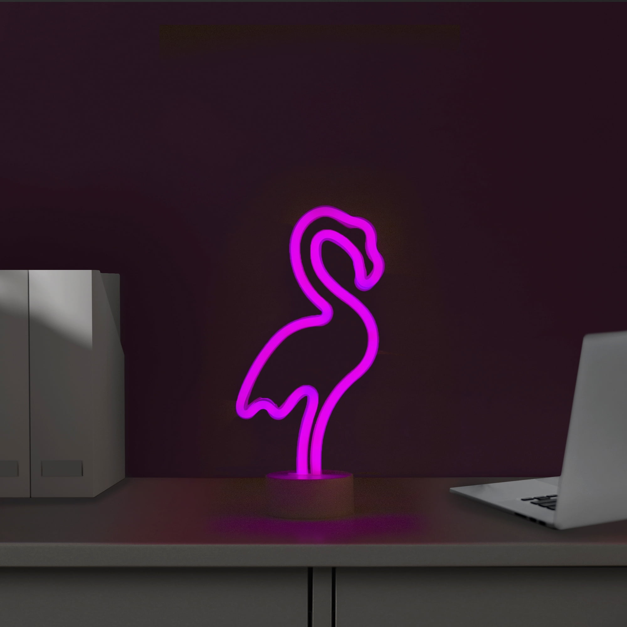 ライト・ランタン ki-no kn One Off Shade Flamingo Mudder 3 Pieces Flamingo Solar Lights Outdoor Pink Flamingo