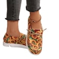 thumbnail image 4 of Willtoo Women's Canvas Loafers Lightweight Slip-On Walking Shoes with Breathable Fabric Upper Flexible Boat-Shoe for Errands Travel Commuting, 4 of 4