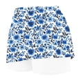 thumbnail image 3 of DeHolifer Skorts for Women with Pockets Summer Hight Waisted Athletic Shorts Casual Golf Tennis Skirts Trendy Running Skort Blue M, 3 of 4