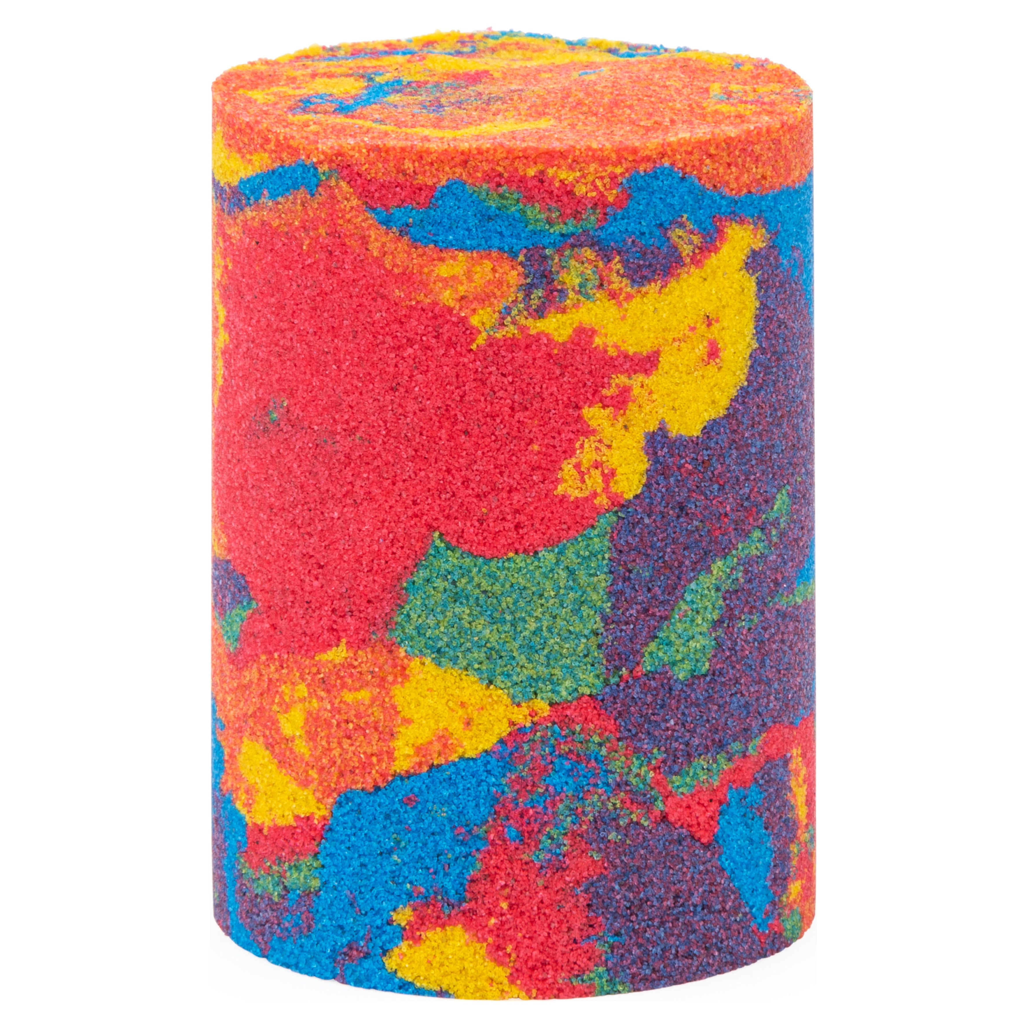Kinetic Sand Rainbow Castles GL Container, 3+ - 5 oz