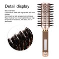 thumbnail image 1 of Cepillo para el cabello Cerdas Peine para peinar el cabello Peine para masaje del cuero cabelludo peine de peluquería recto rizado antiestático de nailon de doble cara cepillo ANGGREK Otros, 1 of 8
