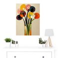 thumbnail image 2 of Spring Flowers Floral Bouquet Abstract Vase Boho Large Wall Art Poster Print Thick Paper 18X24 Inch, 2 of 5