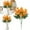 D, variant on Artificial Flowers, Yellow Spring Artificial Daisy Bouquet - 7-Stem Plastic Fake Flower for Home Decor, Wedding & Table Centerpieces (15×32cm/5.9×12.6in)