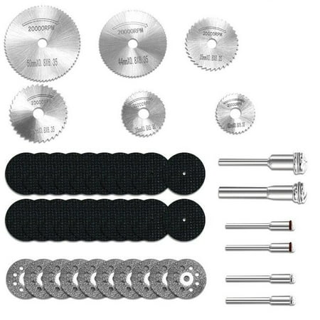 

QXKE 42Pcs Set Cutting Circular Saw Disc Diamond Saw Blade Cutting Discs Rotary Tool