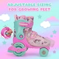 thumbnail image 3 of Hello Kitty EZ Roll Adjustable Roller Skates by Roller Derby, Size 11-2, 3 of 10