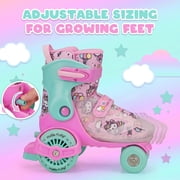 Hello Kitty EZ Roll Adjustable Roller Skates by Roller Derby, Size 11-2