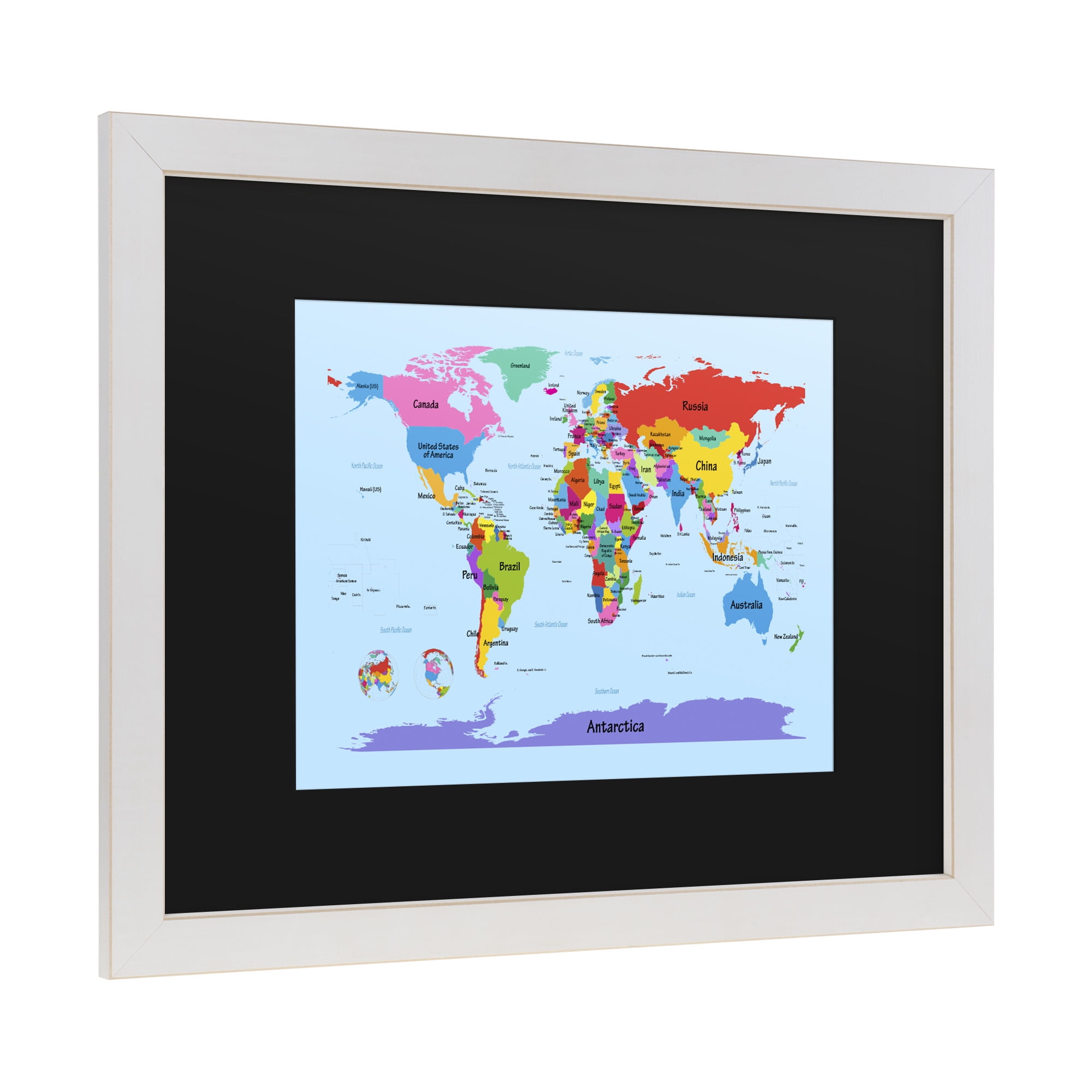 Trademark Fine Art 'Childrens World Map' Canvas Art by Michael Tompsett