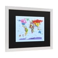 thumbnail image 2 of Trademark Fine Art 'Childrens World Map' Canvas Art by Michael Tompsett, 2 of 4