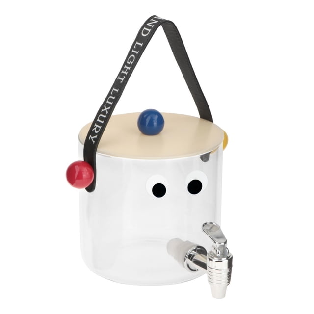 DOLITY Drink Dispenser Funny Beverage Container Jug for Picnics Wedding Restaurants Style B