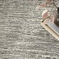 thumbnail image 6 of Nourison Eco-Friendly Modern Abstract Ivory Grey 6' x 9' Area Rug (6x9), 6 of 8