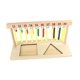 thumbnail image 3 of Percha Montessori para escaleras de cuentas de colores, aprendizaje preescolar, con cuentas, juguete matemático 11 a 20, 3 of 9