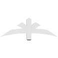 thumbnail image 4 of 48"W x 16"H x 4"D x 4"F, 8/12 Pitch, Davenport Architectural Grade PVC Gable Bracket, 4 of 8