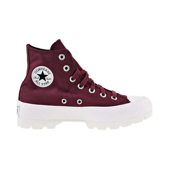 Converse Chuck Taylor All Star Lugged Hi Women's Shoes Dark Burgundy 566284c