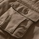 thumbnail image 4 of Pantalones para Hombre con Bolsillos Y Cintura Elástica, Botón Casual Clásico, Pantalones Cortos de Carga de Verano para Hombres, 4 of 7