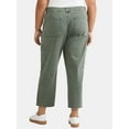 thumbnail image 3 of Terra & Sky Women's Plus Utility Pants, 26'' Inseam, Sizes 14W-22W, 3 of 5