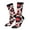 3 Black, variant on record lips Skull Print Adult Socks for Men & Women,Calf Socks, Ankle Socks,Boots Socks,Breathable Casual Sock,Unisex Crew Socks