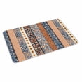 thumbnail image 2 of Boho Flower Stripe Door Mat&nbsp;Indoor Outdoor Entrance, Non Slip Small Rug for Kitchen Bathroom Entryway Rug, Bohemian Ethnic Retro Patterns Washable Doormat Floor Mat 16x24 Inch, 2 of 8
