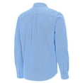 thumbnail image 3 of Men's Antigua Light Blue Minnesota Twins Porter Woven Long Sleeve Button-Down Shirt, 3 of 3
