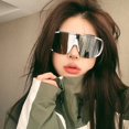 thumbnail image 2 of New Y2K Style Cycling Sunglasses Windproof Glasses for Men Women Retro-Reflective Sheeting Lens Road Riding Sport Glasses (D), 2 of 7