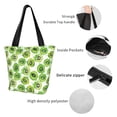 thumbnail image 4 of Disketp Green Kiwi Bolsa de Hombro Casual para Mujer, Bolso Cruzado para Compras, Viajes y Uso Diario, 4 of 6