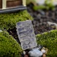 thumbnail image 4 of SHOWERORO 12Pcs Grey Miniature Stone Steps for Garden Walkway Path with Resin Material, 4 of 6