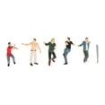 thumbnail image 2 of KLKCMS 1:64 Scale Tiny People Model Diorama Character Fights Man Baseball Figure for Style 1, 2 of 9