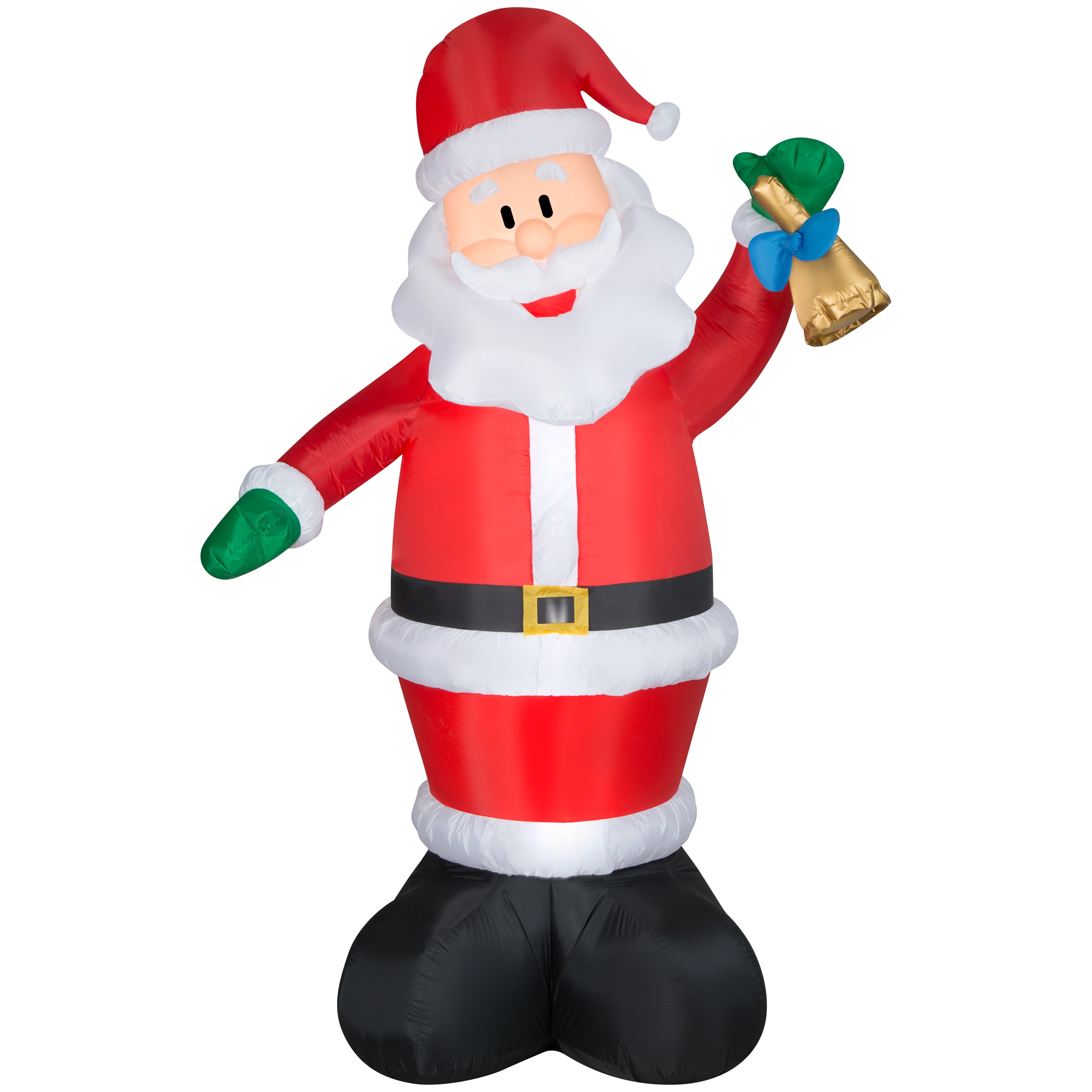 Holiday Time 10 Foot Tall Santa Claus - Walmart.com