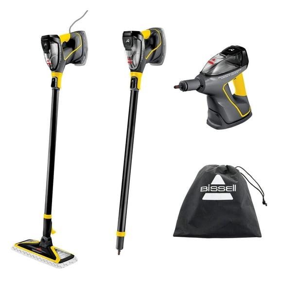 BISSELL Power Steamer Heavy Duty 3-in-1 Steam Mop and Handheld SteamShot for Indoor and Outdoor Use:Garage, Workshop, Auto, Boat, Recreational Vehicles; Windows,Outd