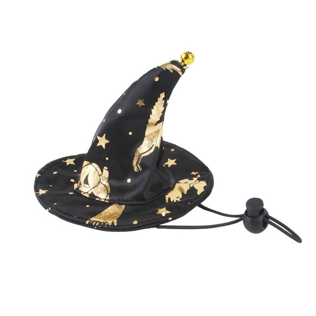 Dsscvnef Halloween Pet Hat Witch Cloak Set Adjustable Dog Cat Festive Accessory for Holiday Outfit