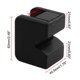 thumbnail image 3 of 2PCS Jack Rubber Cover Jack Pad Universal Slotted Frame Rubber Stand Jack Rubber Support Sleeve (Black), 3 of 3