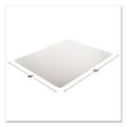 thumbnail image 3 of Deflecto ExecuMat All Day Use Chair Mat for High Pile Carpet, 46 x 60, Rectangular, Clear, 3 of 11