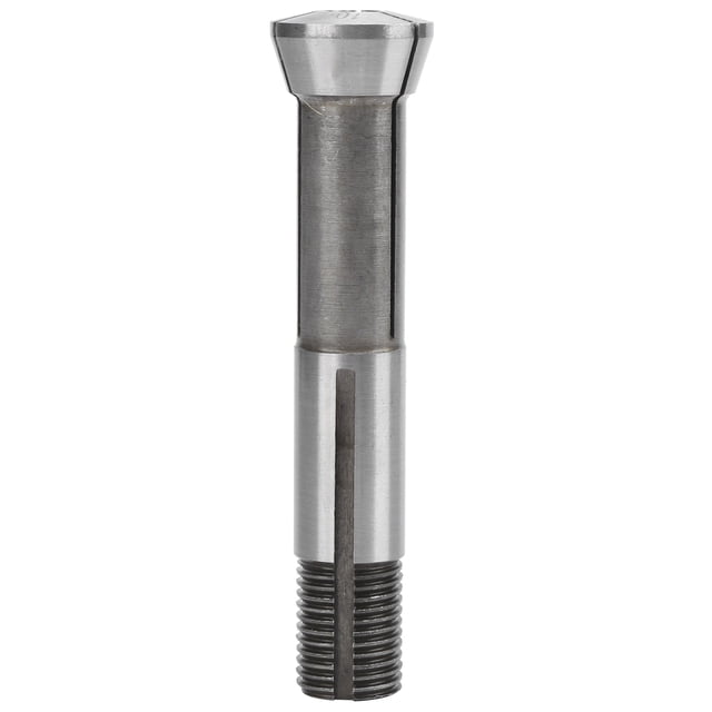 Mandril afilador M20 para rectificadora de roscas, recambio de pinza elástica de 122 mm x 10 mm