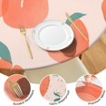 thumbnail image 4 of Round Picnic Table Cloth 100% Waterproof & Oil Proof, Elastic Fitted Table Cover for 36"-44" Round Tables, for Dining, Camping, Outdoor, 4 of 7