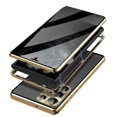 thumbnail image 2 of Privacy Magnetic Case for Samsung Galaxy S24, Anti Peeping Double Sided Tempered Glass Phone Case Super Magnetic Adsorption with buckle, 2 of 5