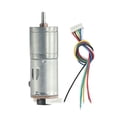 thumbnail image 4 of Moteur à Encodeur GA25-370 DC12V Réduction de Vitesse pour Robot Voiture Jouet, 4 of 9
