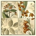 thumbnail image 2 of Vision Studio 12x12 White Modern Wood Framed Museum Art Print Titled - Botanical Quadrant IV, 2 of 4