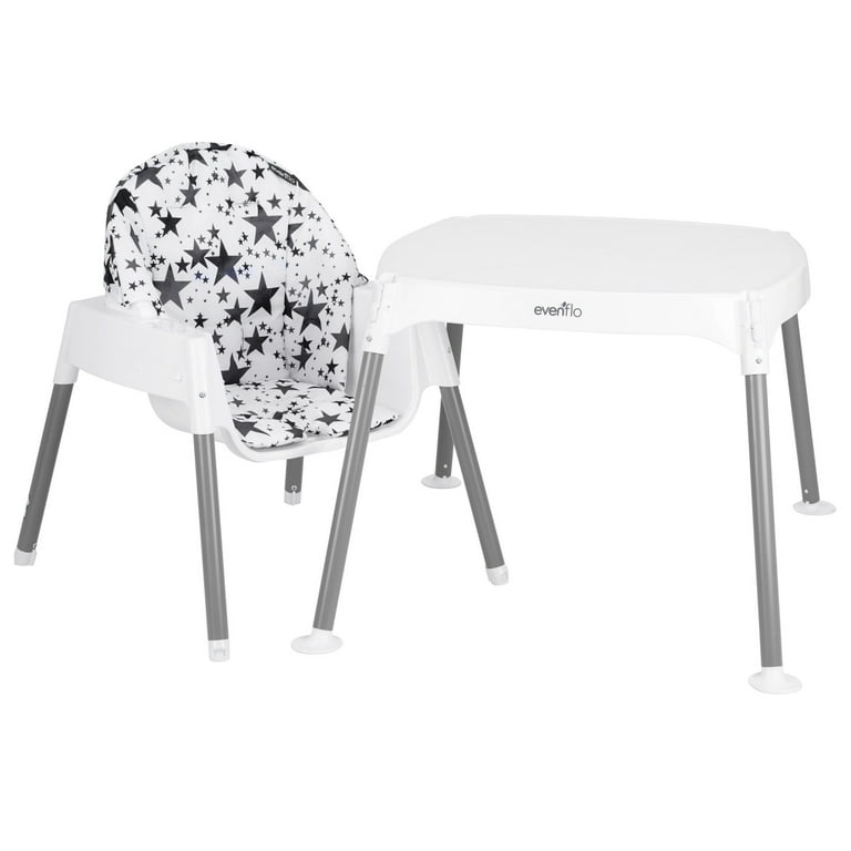 Evenflo 4-in-1 Eat & Grow Convertible High Chair (Pop Star White)